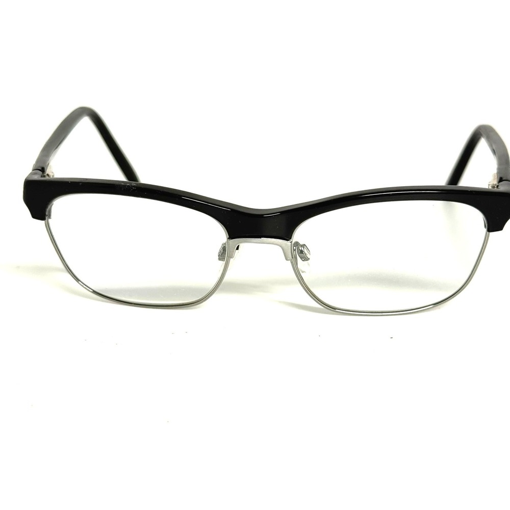 Oakley Ponder Eyeglasses Polished Black‎ Semi Rimless Frames 52-16 132 OX1075